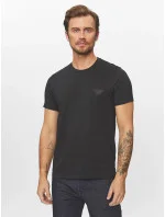 Pánske tričko 110853 3f755 00020 čierne - Emporio Armani