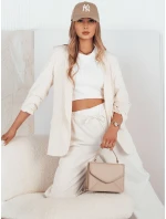 Dámska bunda OPTON ecru FashionStreet PY0094 Dámska bunda OPTON ecru FashionStreet PY0094