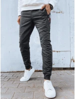 Pánske tmavosivé tepláky FashionStreet UX4271 Pánske tmavosivé tepláky FashionStreet UX4271