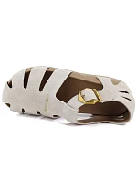 Dámske béžové kožené sandále Artiker 58C0328