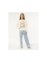 Dievčenská mikina RIP CURL Sunshine Squad Crew-Girl, biela Dievčenská mikina RIP CURL Sunshine Squad Crew-Girl, biela