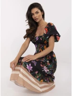 Šaty DHJ SK 19396.76 čierne Šaty DHJ SK 19396.76 čierne