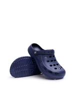 Dámské Nazouváky Tmavě Modré Pěnové Crocsy EVA