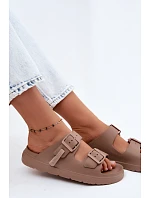 Dámske penové papuče DFSH413004 dark beige - D.Franklin Dámske penové papuče DFSH413004 dark beige - D.Franklin
