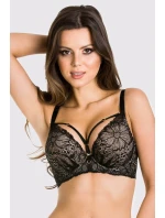 PUSH PODPRSENKA JULIA 19167 BLACK BEIGE