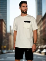 FashionStreet pánska biela tepláková súprava AX0810