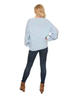 Sveter na zapínanie model 156915 PeeKaBoo Sveter na zapínanie model 156915 PeeKaBoo