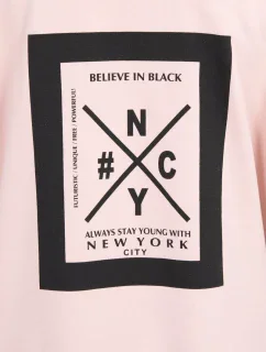 Oversize pláštenka s kapucňou tmavo púdrovo ružová