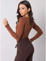 Blúzka RV BZ 6065.80P tmavohnedá Blúzka RV BZ 6065.80P tmavohnedá