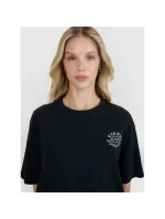 Dámske tričko oversize s potlačou 4F 4FWSS25TTSHF1993-20S Dámske tričko oversize s potlačou 4F 4FWSS25TTSHF1993-20S