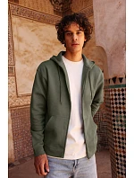 Fruit of the Loom Iconic Premium Hooded Sweat Jacket Mikina s kapucňou z hrubej bavlny 16.2286 tmavomodrá Fruit of the Loom Iconic Premium Hooded Sweat Jacket Mikina s kapucňou z hrubej bavlny 16.2286 tmavomodrá