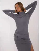 Šaty LK SK 509642.02 sivé