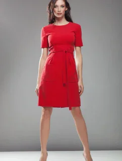 Červené šaty Tweegy s20 - Nife