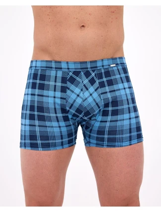 Pánske boxerky Prime 904/128 Light Blue s modrým vzorom - Cornette