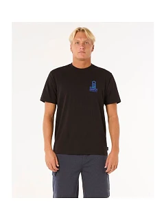 Tričko RIP CURL Vaporcool Search Stack Tee, čierne
