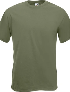 Tričko Fruit of the Loom Super Premium T 16.1044 classic olive
