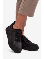 Sneakersy Damskie Na Platformie Big Star SS274589 HI-POLY SYSTEM Czarne
