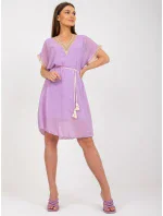 Šaty DHJ SK 1508.12 svetlo fialová