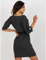 Dámske šaty LK SK 507724 tmavo šedé