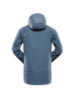 Pánska softshellová bunda s membránou 2v1 ALPINE PRO SPERT blue mirage