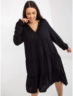 Šaty D73761M30361A čierne Šaty D73761M30361A čierne