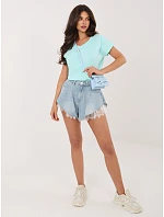 HM SN šortky MC1125.74 svetlomodré