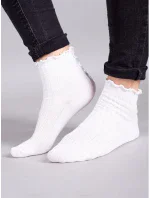 YOCLUB SKA-0027G Ponožky s volánom 20-34 YOCLUB SKA-0027G Ponožky s volánom 20-34