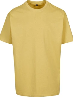Build your Brand BY 102 Tričko oversize z hrubej bavlny 56.0102 pale moss