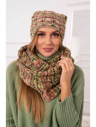 Dámska fleecová súprava 4 Seasons K263 neon green