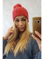 Fleecová čiapka Idalia K284 červená