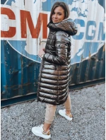 Dámska prešívaná bunda LESSI moka FashionStreet TY3355