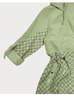 Dámska bunda so šnúrkou v páse Goodlookin khaki (KK60414-3#) Dámska bunda so šnúrkou v páse Goodlookin khaki (KK60414-3#)