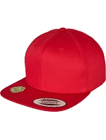 Flexfit 6089OC 6-panelová snapbacková čiapka z organického bavlneného materiálu 55.89OC červená