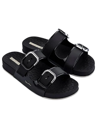 Ipanema Slide veľmi ľahké pohodlné čierne dámske žabky Ipanema Slide veľmi ľahké pohodlné čierne dámske žabky