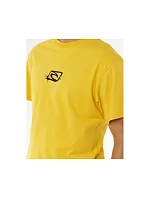 Pánske tričko RIP CURL Medina Inner Vision Spray Tee, žlté Pánske tričko RIP CURL Medina Inner Vision Spray Tee, žlté