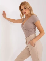 Tričko RV TS 5636.18 tmavá lila