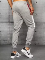 FashionStreet pánske svetlosivé tepláky UX3204