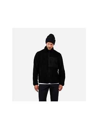 Pánska mikina ROSSIGNOL ALLTRACK FZ SHERPA JKT, čierna Pánska mikina ROSSIGNOL ALLTRACK FZ SHERPA JKT, čierna