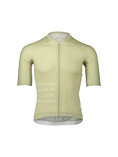 Cyklistické tričko POC M's PRISTINE PRINT Jersey – zelené