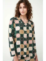 Vamp - Dámske pyžamo so zapínaním na gombíky 21081 - Vamp