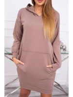 Šaty s kapucňou Moccasin