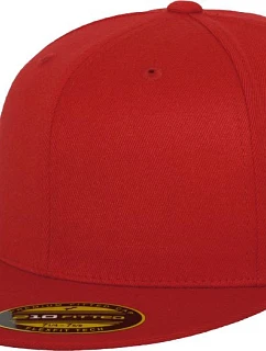 Flexfit 6210/6210T 6-panelová čiapka Premium 210 Fitted 55.6210 červená