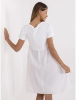 Šaty DHJ SK 25370.85 biele