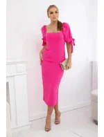 Dámske šaty 29067 ružové - Kesi