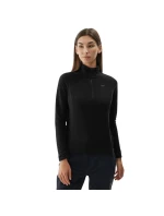 Dámska fleecová mikina W 4FAW23UFLEF031 20S black - 4F