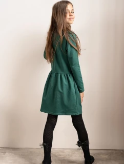 Detské viskózové pančuchy s pripevnenou mašľou DIAMOND BOW DR2525