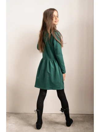 Detské viskózové pančuchy s pripevnenou mašľou DIAMOND BOW DR2525