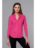 Klasická ružová dámska košeľa (HH039-51)
