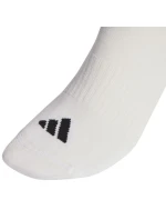 Adidas 3-Stripes Cushioned Sportswear Crew 3 páry bielych a čiernych ponožiek JZ0532