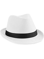 Beechfield B 630 Fedora 53.0630 biela/čierna
